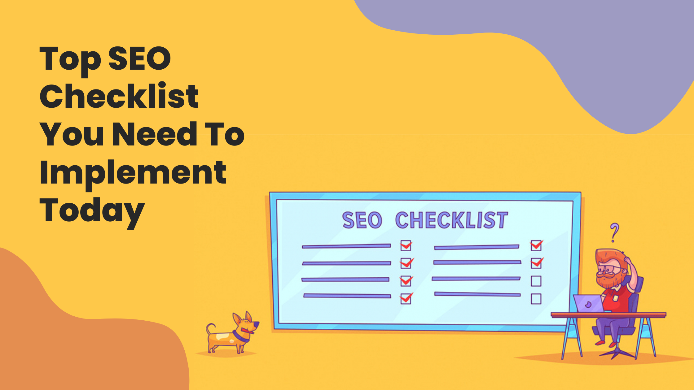 Top seo checklist you need to implement today