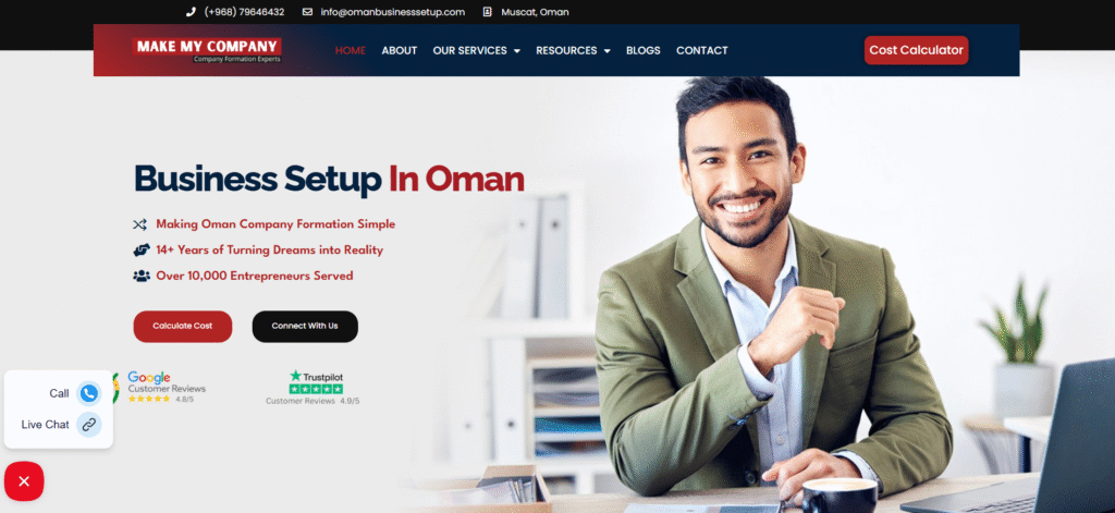 Make My Company Oman